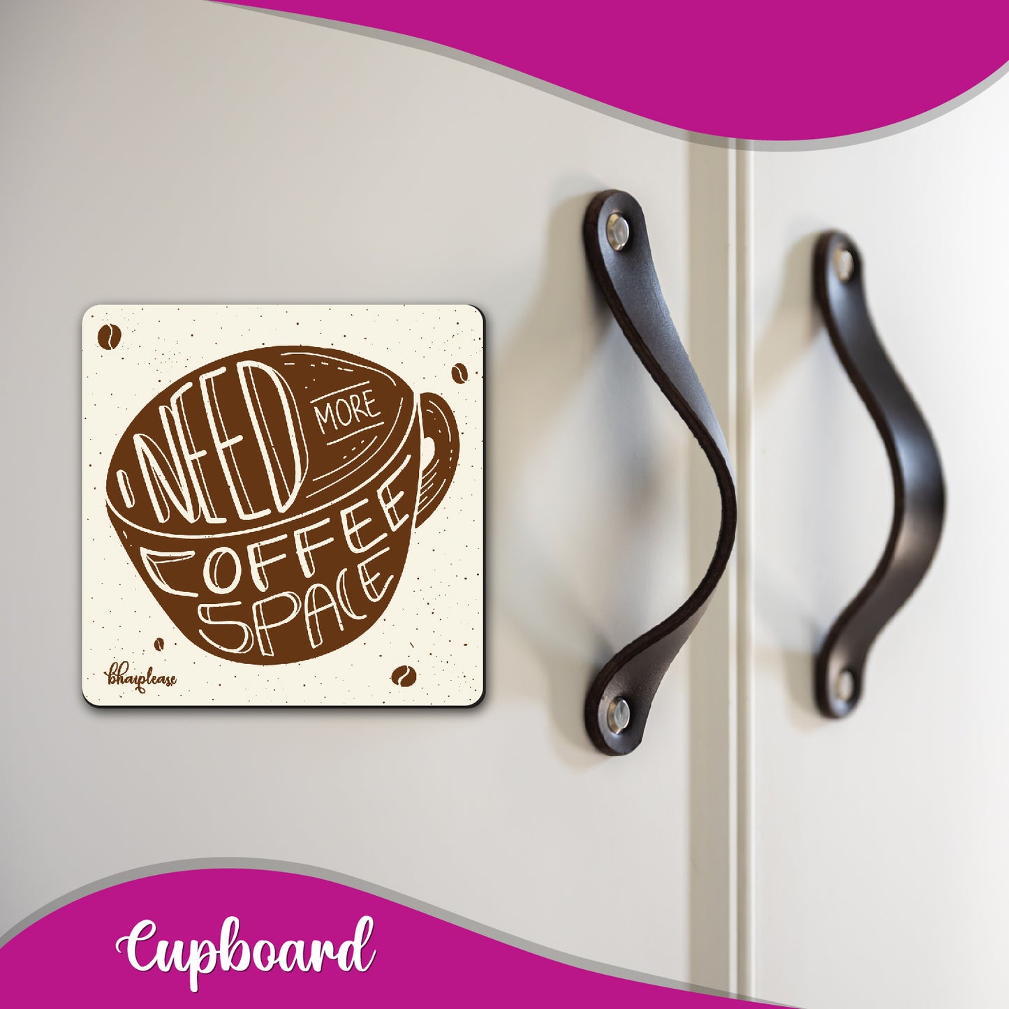 Need More Coffee Space Fridge Magnet – Coffee Lover Gift