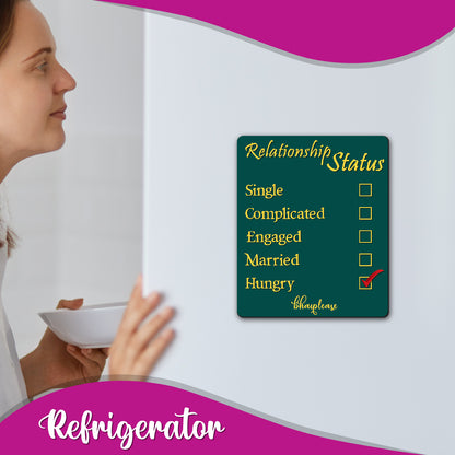 Relationship Status: Hungry Fridge Magnet