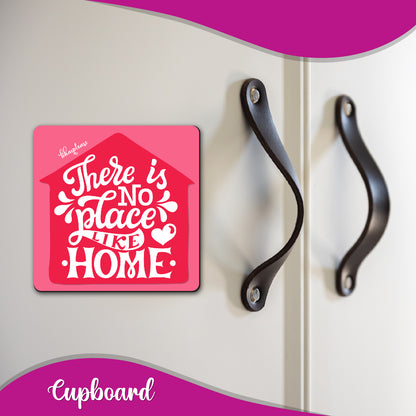 There is No Place Like Home – Pink House Fridge Magnet