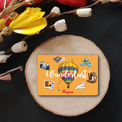 Wanderlust Travel Lovers Fridge Magnet