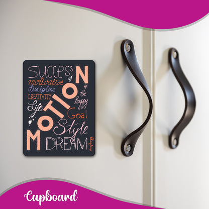 Vintage Motion Wooden Fridge / Refrigerator Magnet