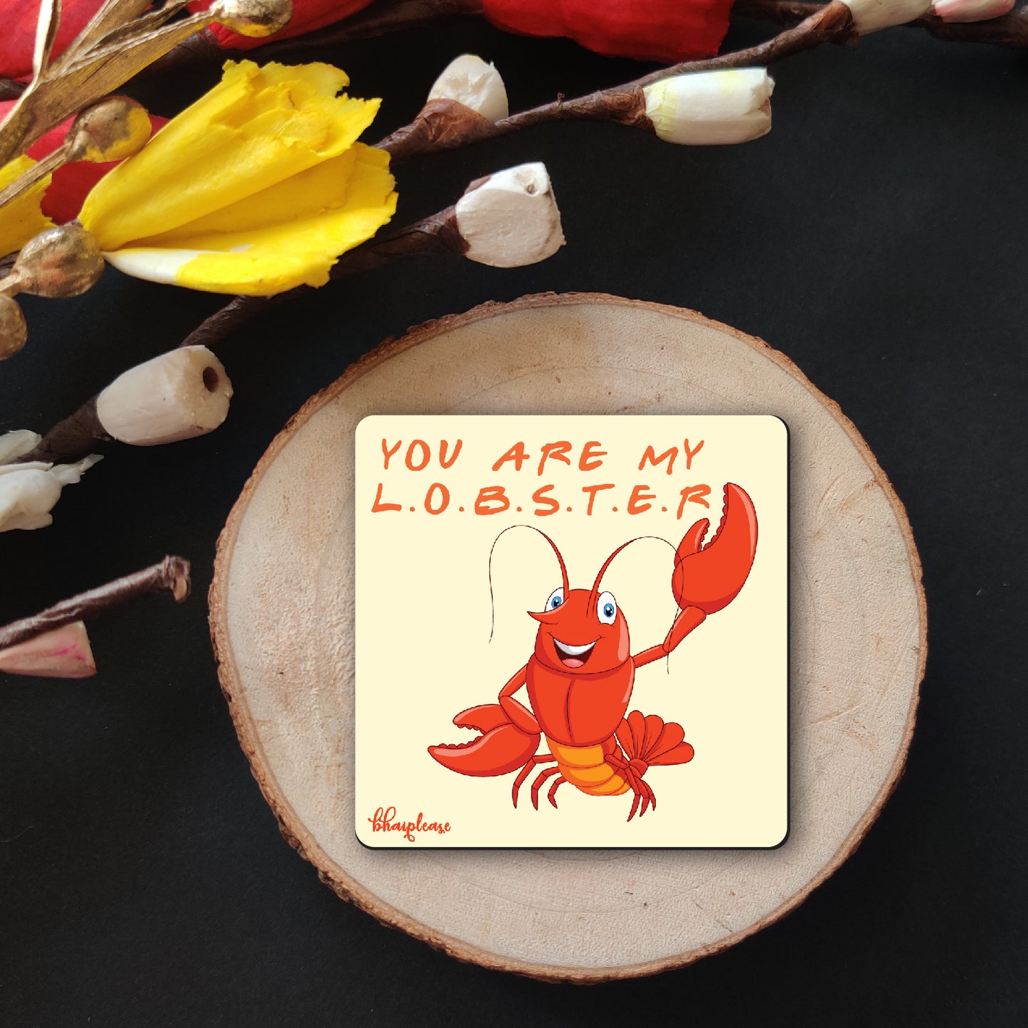 You Are My Lobster – Friends Couple Fridge Magnet