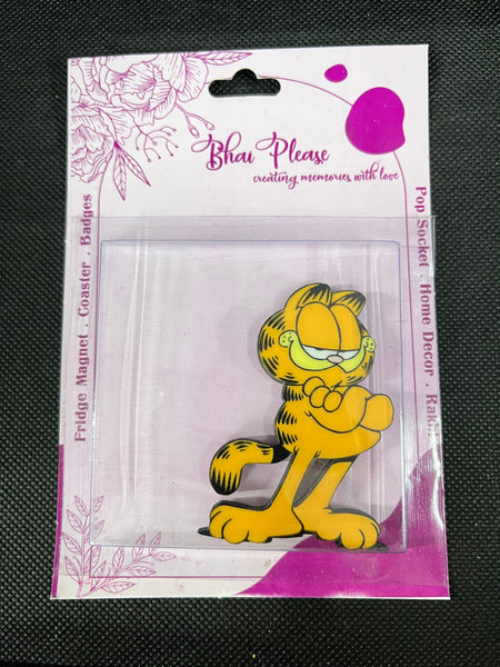 Garfield Wooden Fridge Magnet