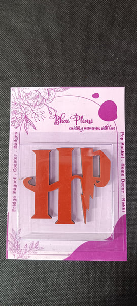 Harry Potter Wooden Fridge Magnet