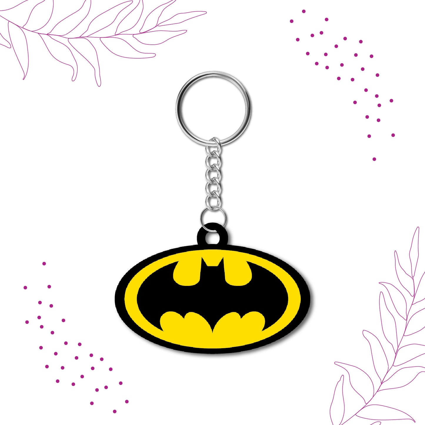  Laser-cut Batman logo