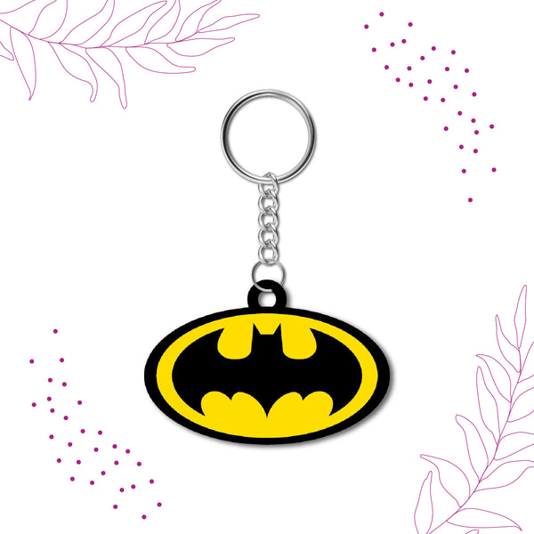 Batman Wooden Keychain