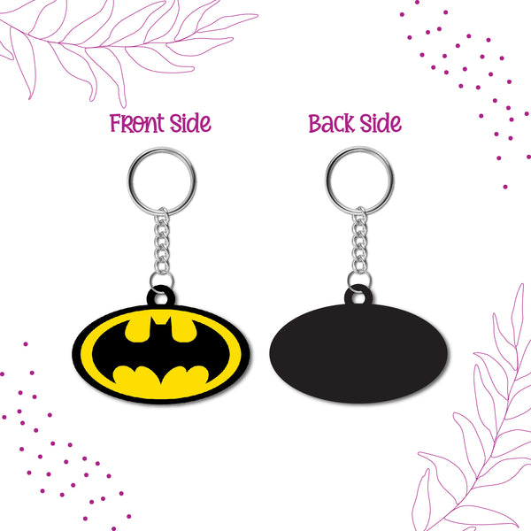 Batman Wooden Keychain