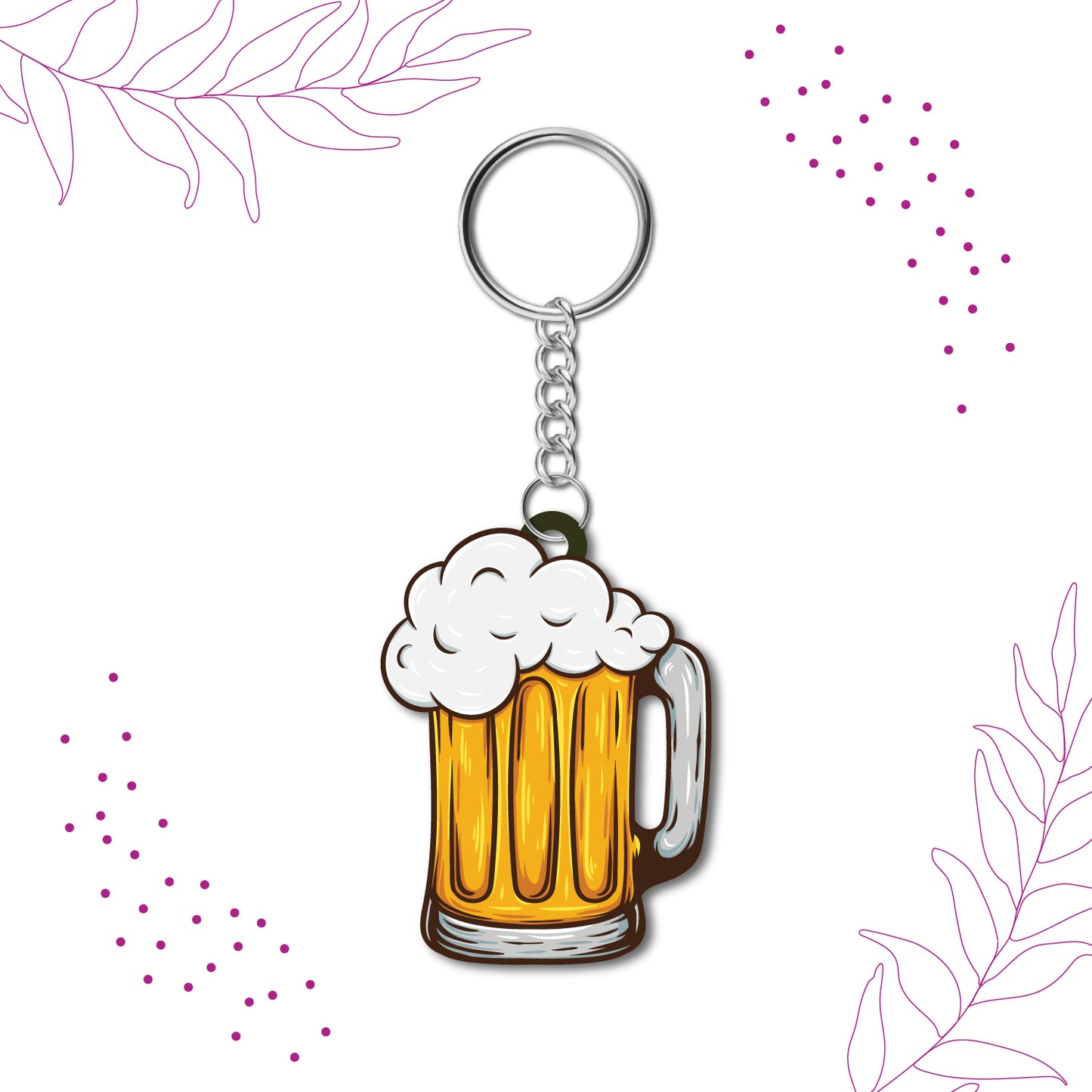  Laser-cut beer mug shape