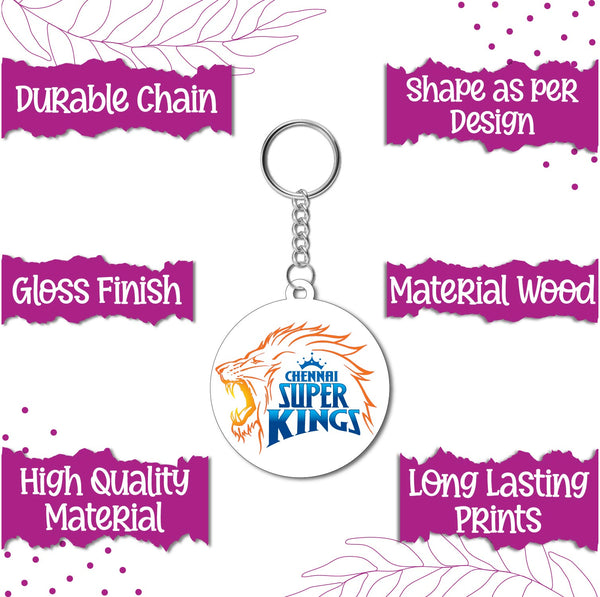 CSK Wooden Keychain
