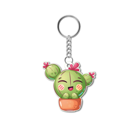 Cactus Keychain