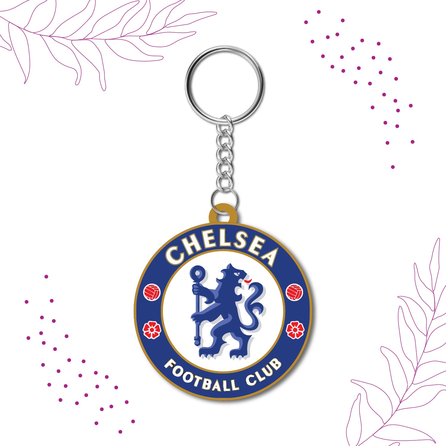  Laser-cut Chelsea crest