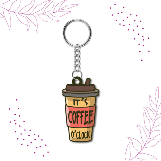  Laser-cut coffee mug clock