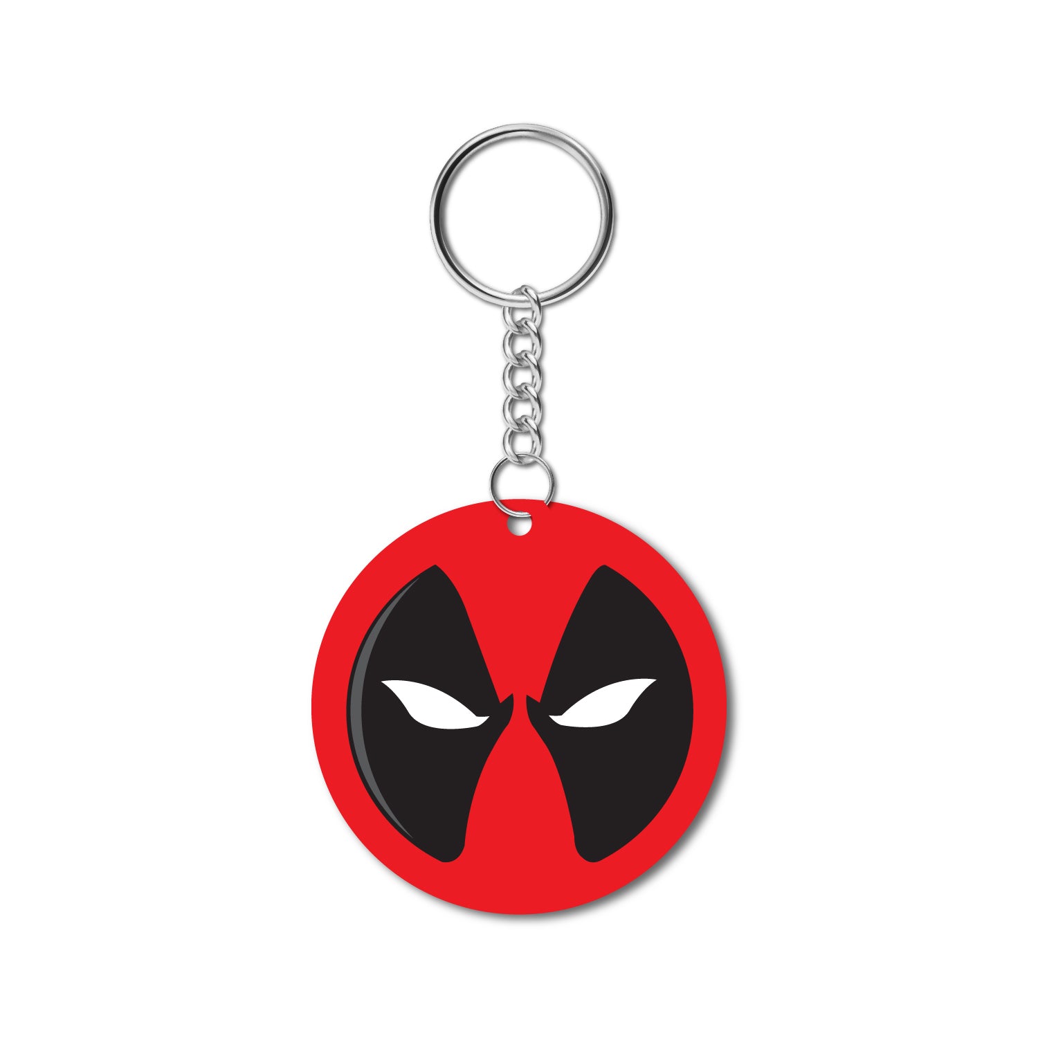 Deadpool Wooden Keychain