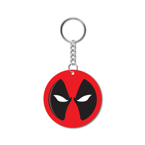 Deadpool Wooden Keychain