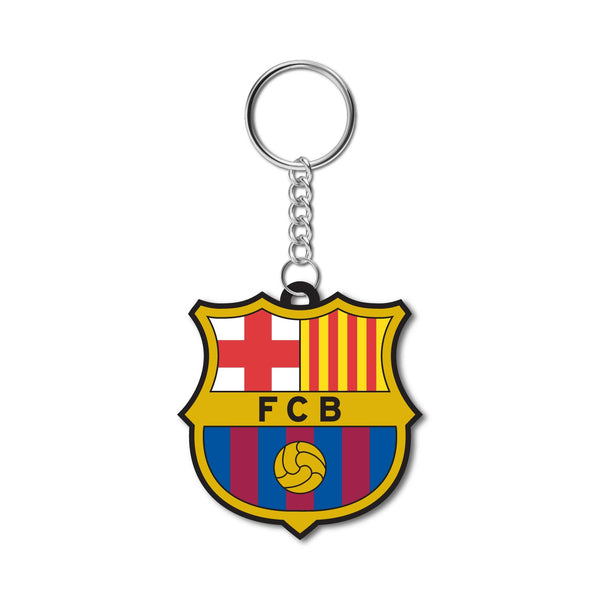 FC Barcelona Wooden Keychain