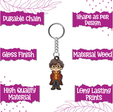  Harry Potter keychain on a bag