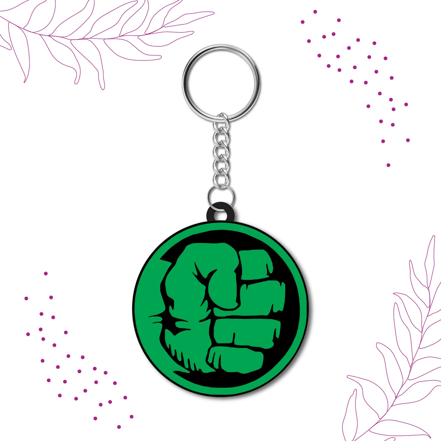  Laser-cut Hulk design