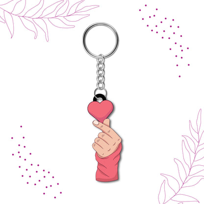  Laser-cut K-Pop heart design