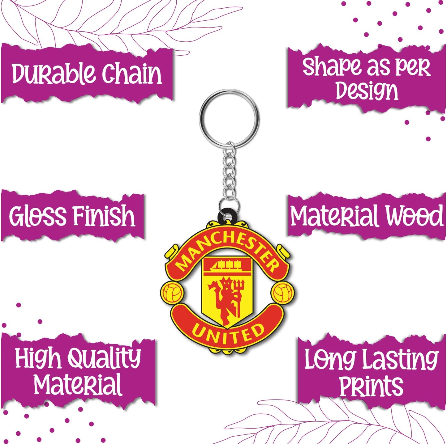  Eco-friendly Premier League keyring