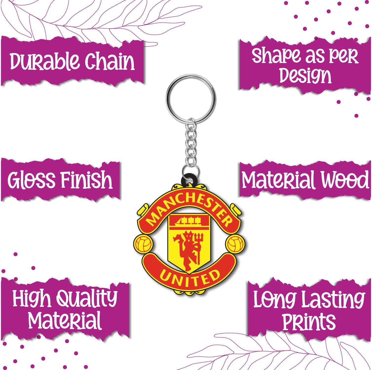  Eco-friendly Premier League keyring