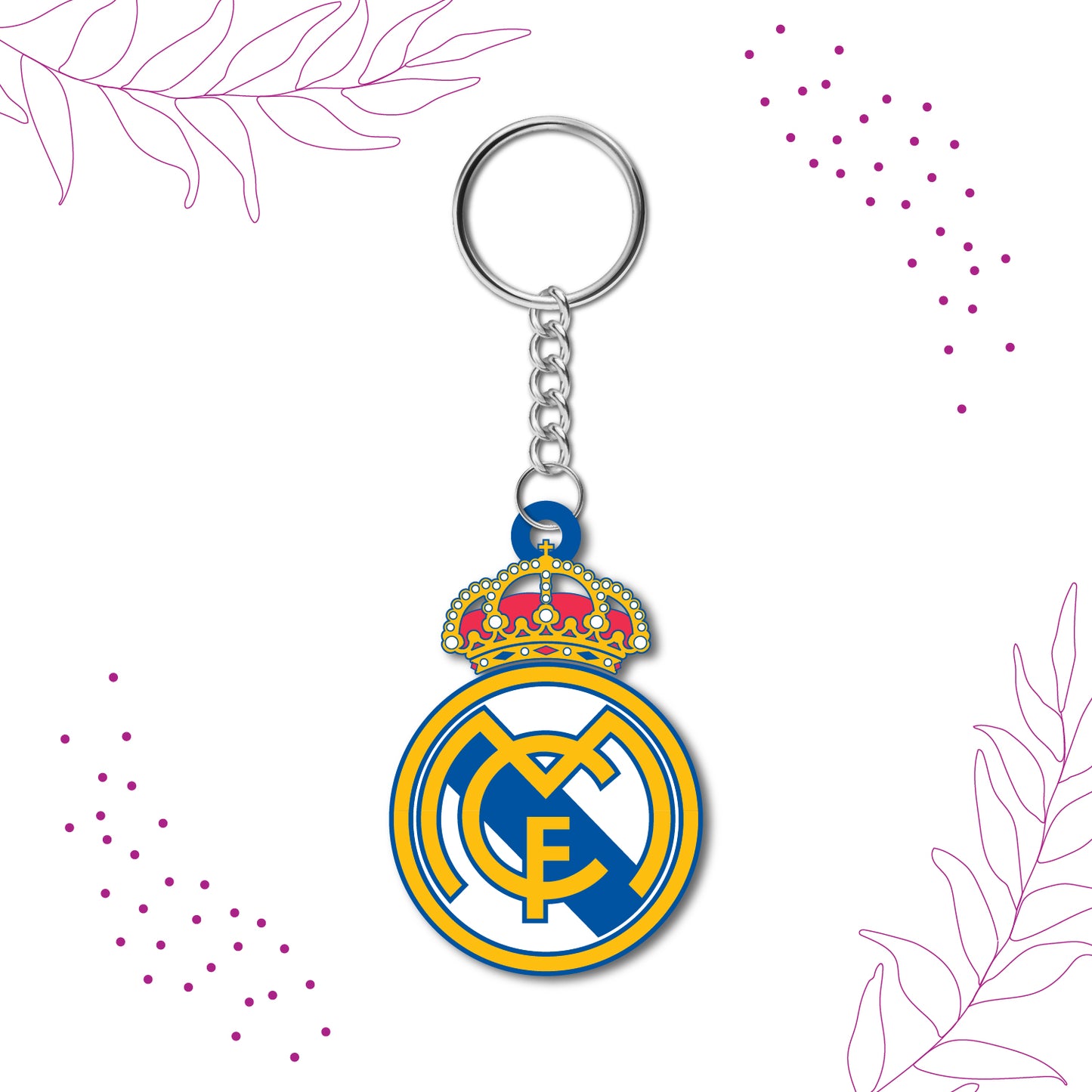  Laser-cut Real Madrid crest