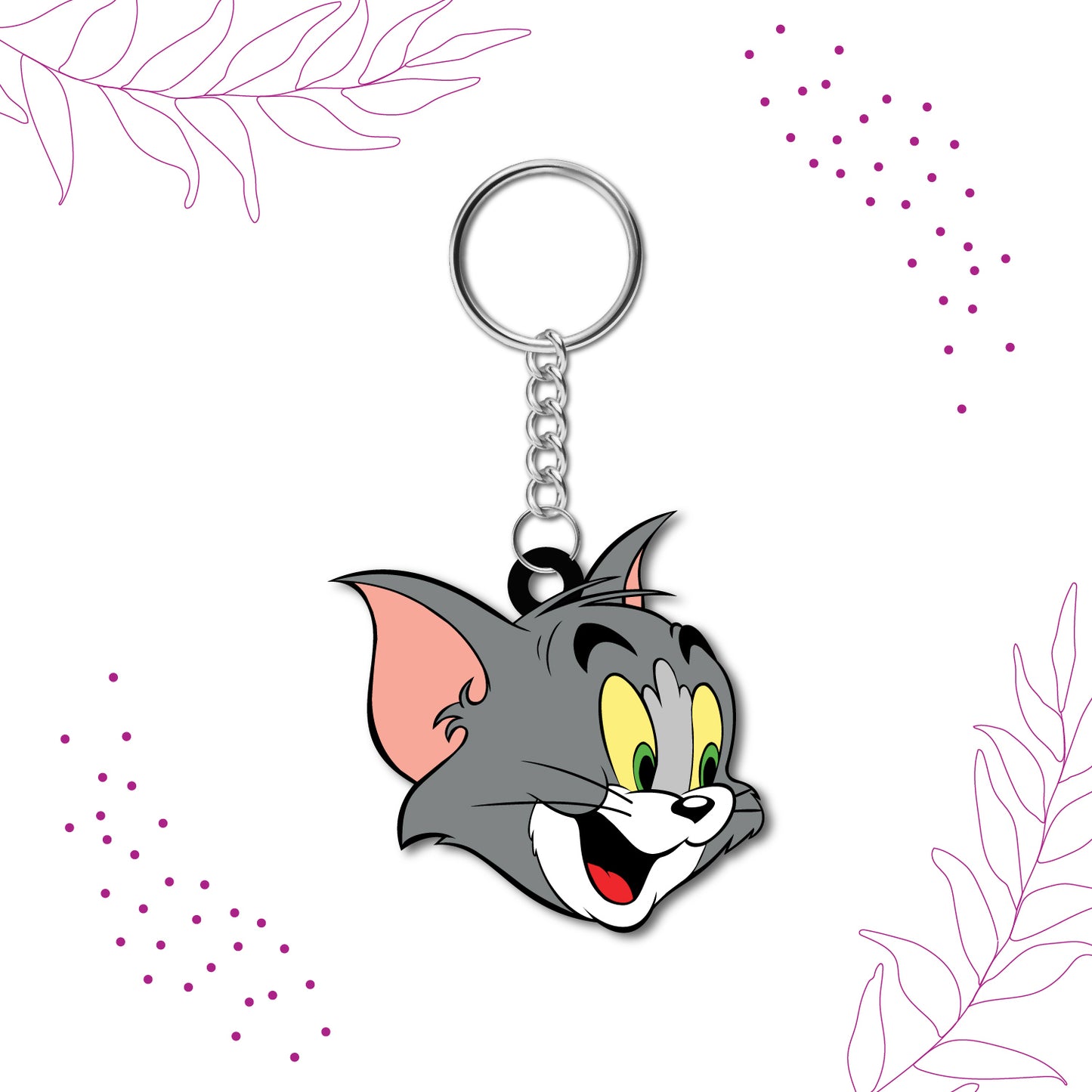  Laser-cut Tom cartoon design