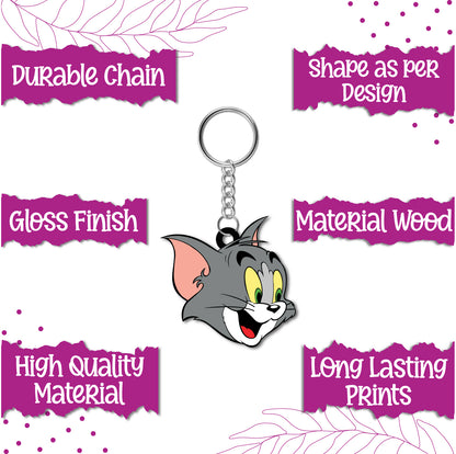  Eco-friendly cartoon keychain