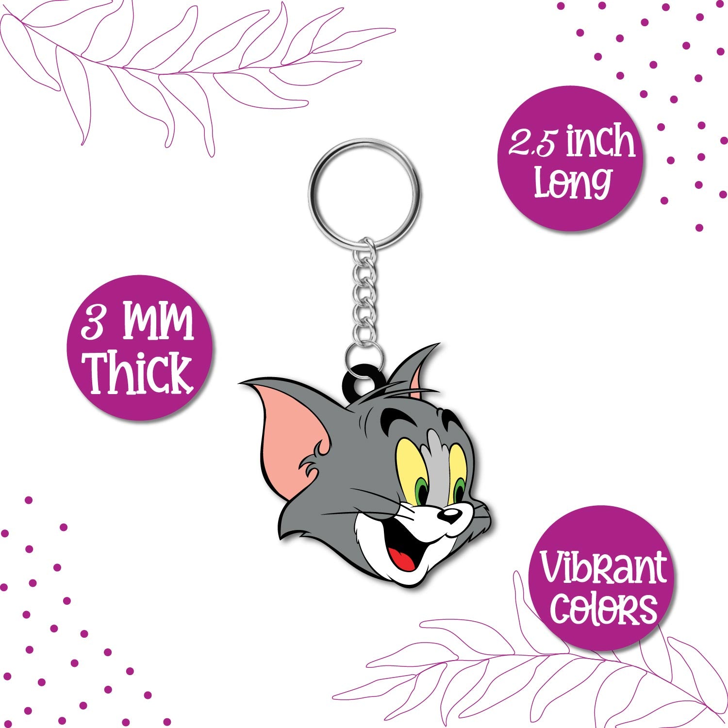  Tom keychain on a bag