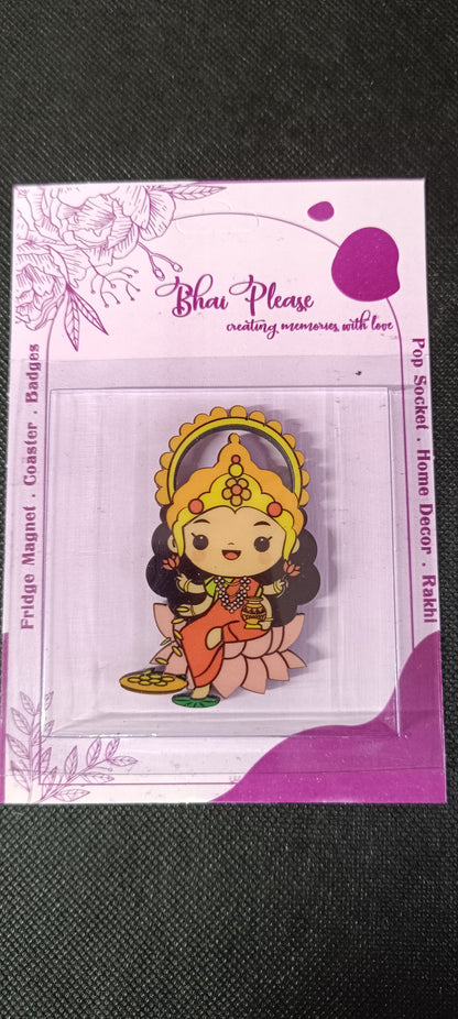 spiritual Goddess Laxmi fridge magnet decor