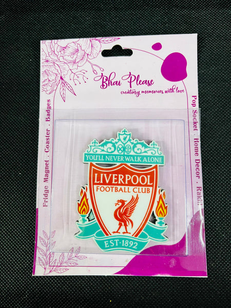 Liverpool Wooden Fridge Magnet
