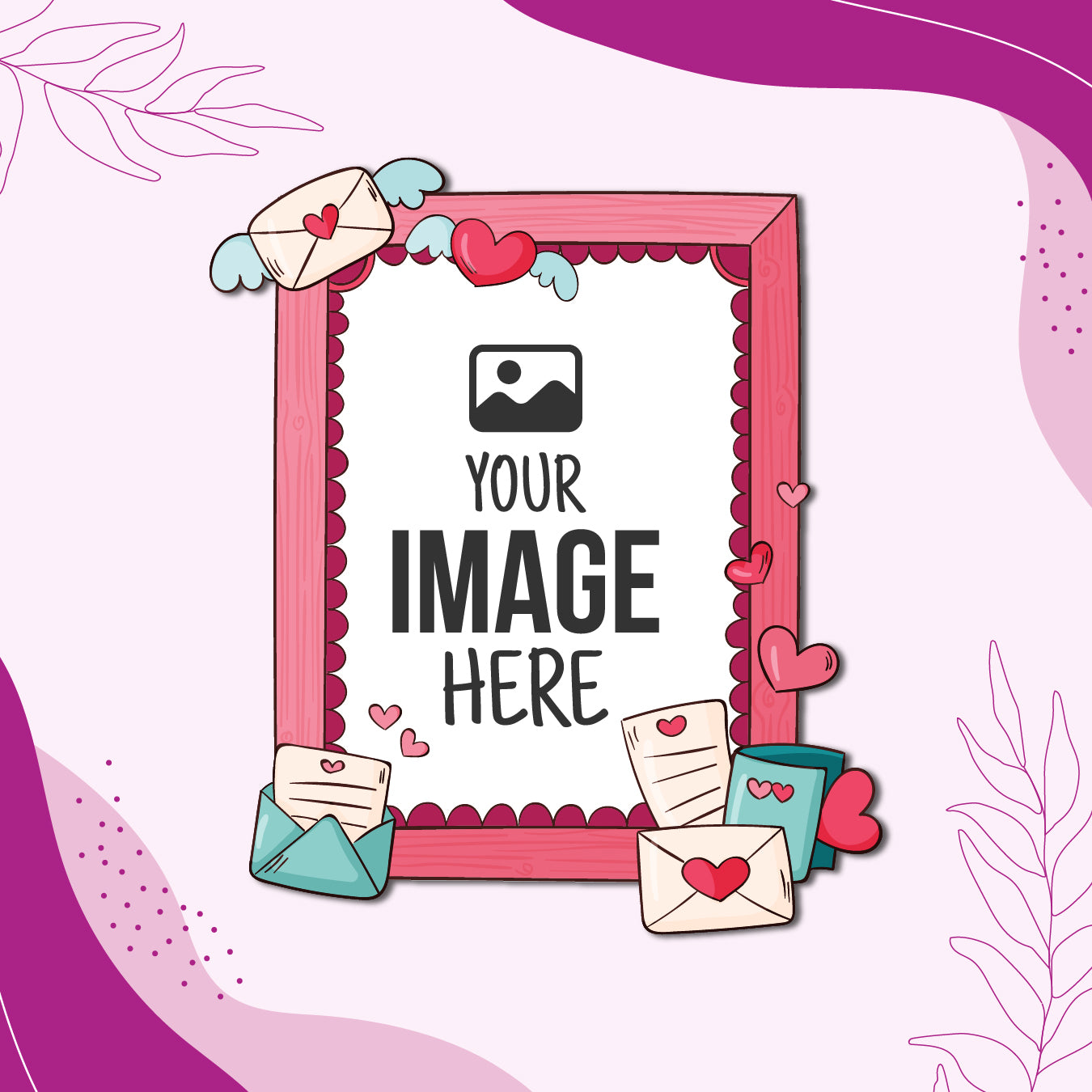 Love Letter Personalized Fridge Magnet