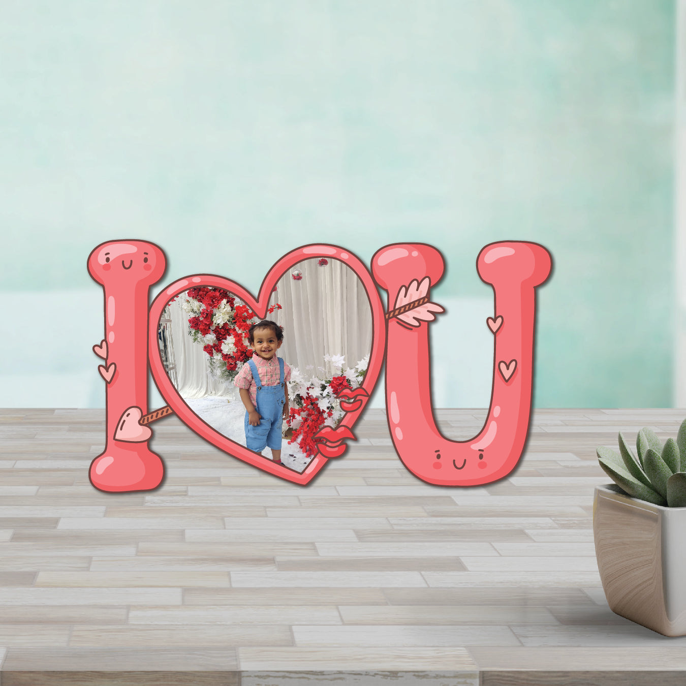 I Love You Personalized Fridge Magnet