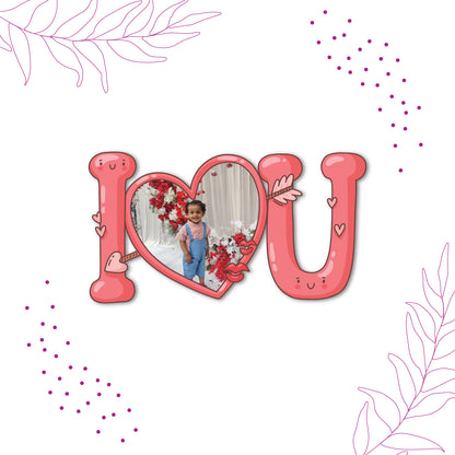 I Love You Personalized Magnet