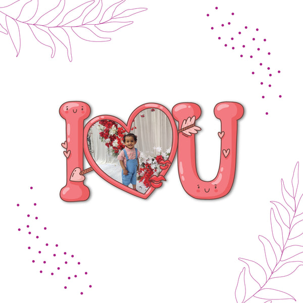 I Love You Personalized Fridge Magnet