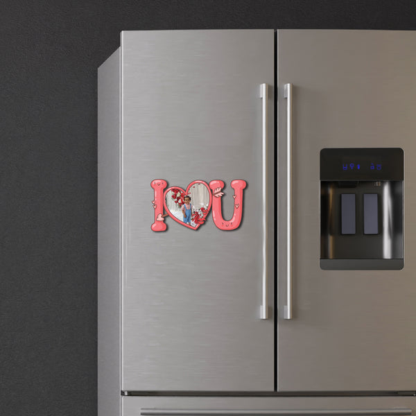I Love You Personalized Fridge Magnet