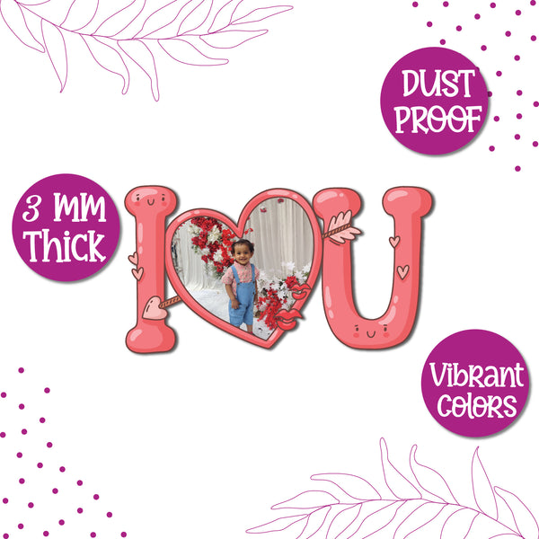 I Love You Personalized Fridge Magnet