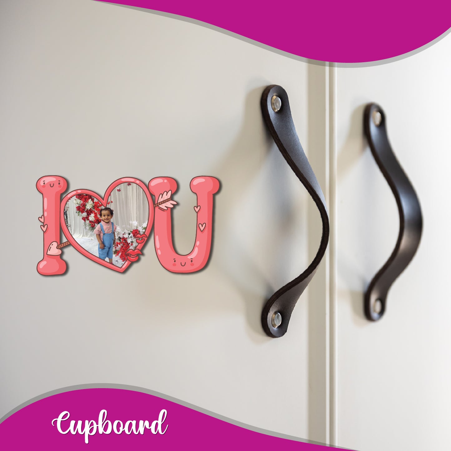 I Love You Personalized Magnet