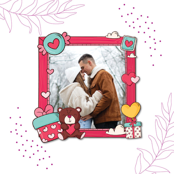 Love & Surprise Personalized Fridge Magnet