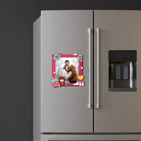 Love & Surprise Personalized Fridge Magnet