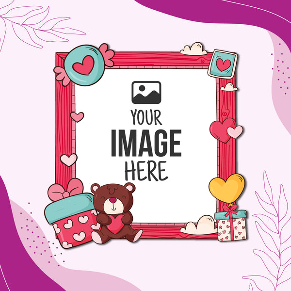 Love & Surprise Personalized Fridge Magnet