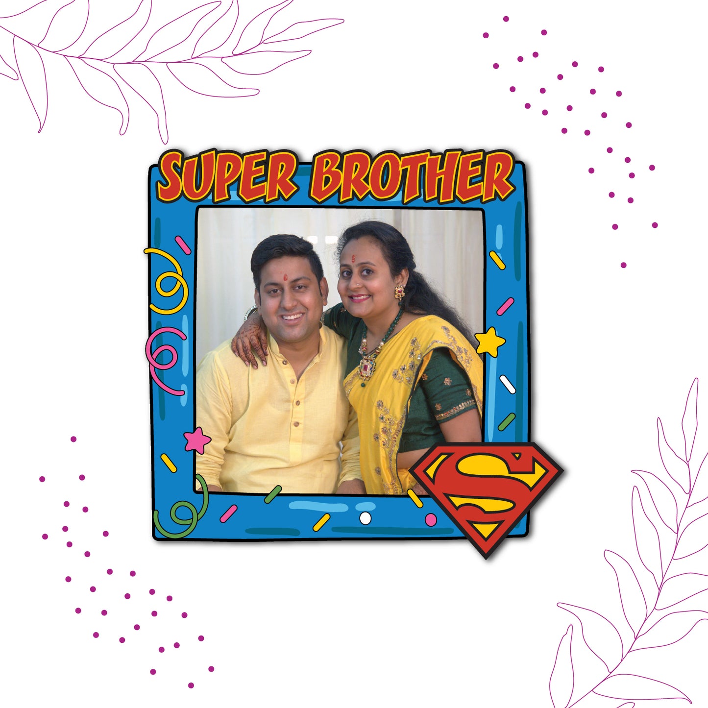 Super Brother Personalized Magnet