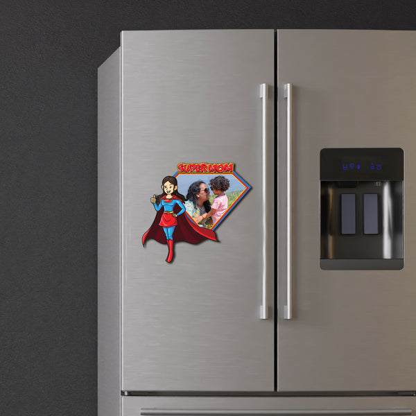 Super Mom Personalized Fridge Magnet
