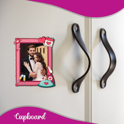 Wine & Dine Personalized Fridge Magnet