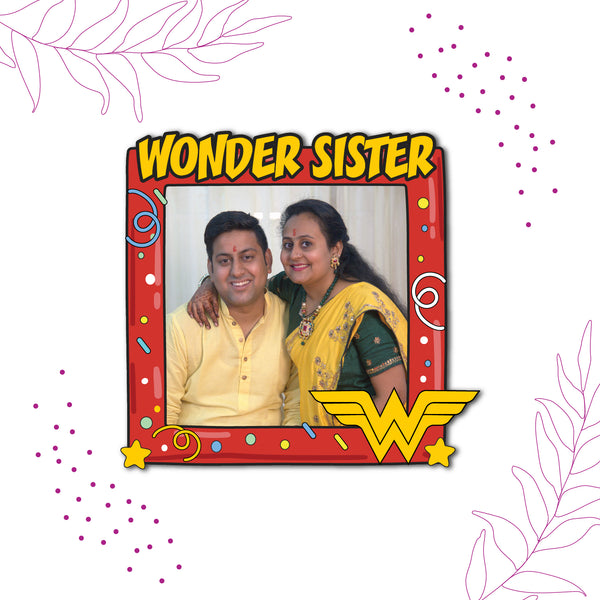 Wonder Sister Personalized Fridge Magnet