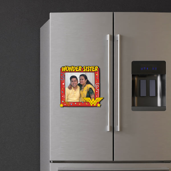 Wonder Sister Personalized Fridge Magnet