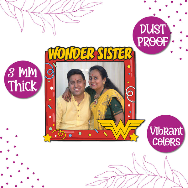 Wonder Sister Personalized Fridge Magnet