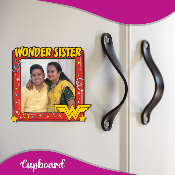 Wonder Sister Personalized Fridge Magnet