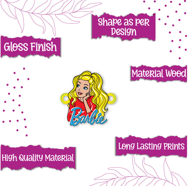 Barbie Wooden Rakhi