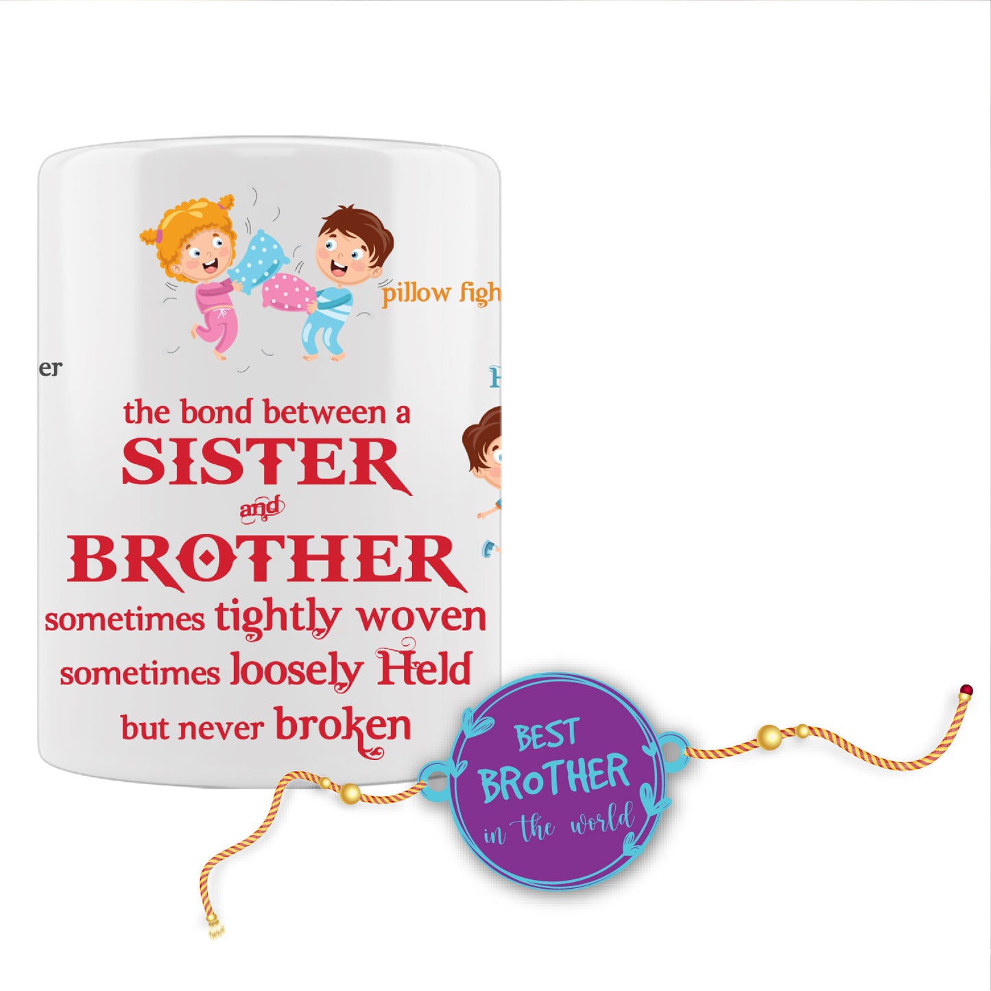 Best Brother Rakhi For Brother With Mug