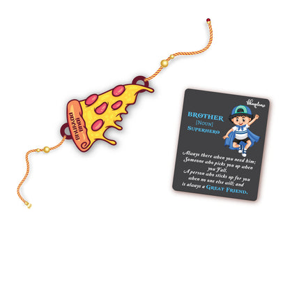 Bhukkad  Bhai Rakhi With Brother Is Superhero Fridge Magnet